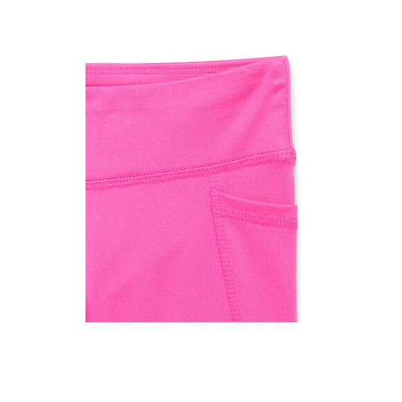 Athletic Works Girl's Active Bike Shorts XXL 18 Electric Pink Pockets - Picture 4 of 5